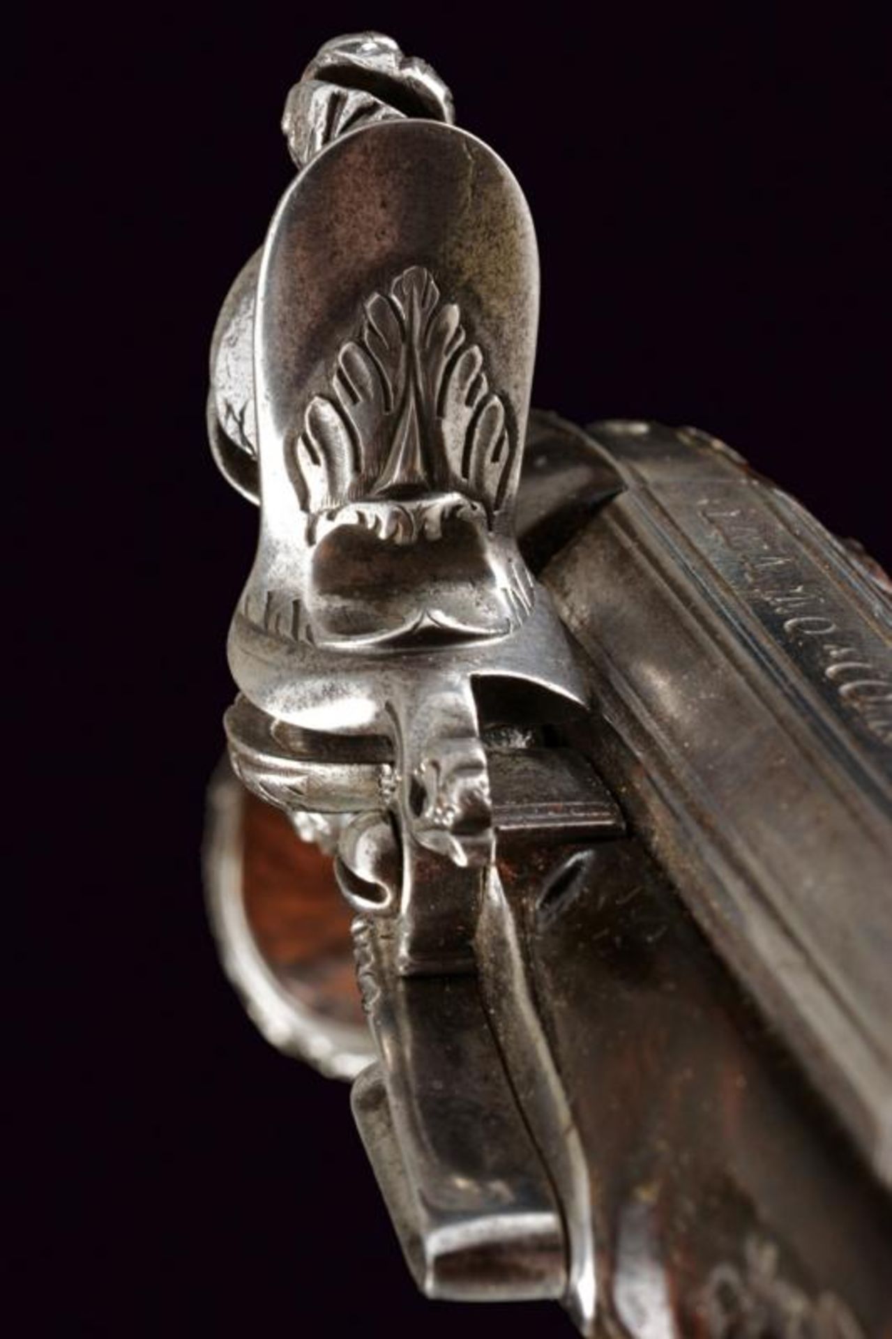 A beautiful pair of flintlock pistols by Francesco Garatto - Bild 9 aus 13