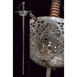 A beautiful cup hilted sword