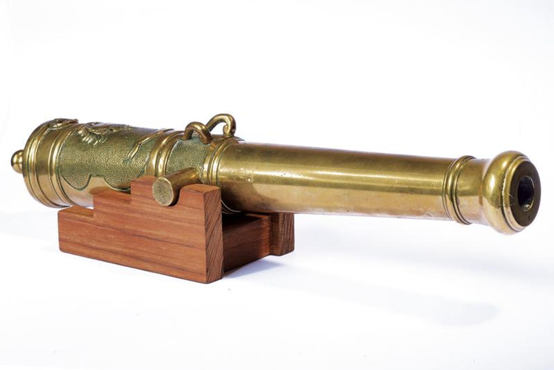 A bronze cannon model - Bild 5 aus 5
