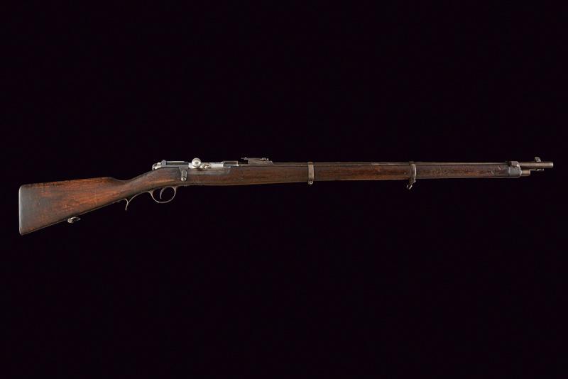 A 1886 Steyr model Kropatschek breech-loading rifle - Image 6 of 6