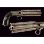 A rare pepperbox revolver by Calabresi