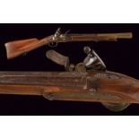 A flintlock blunderbuss