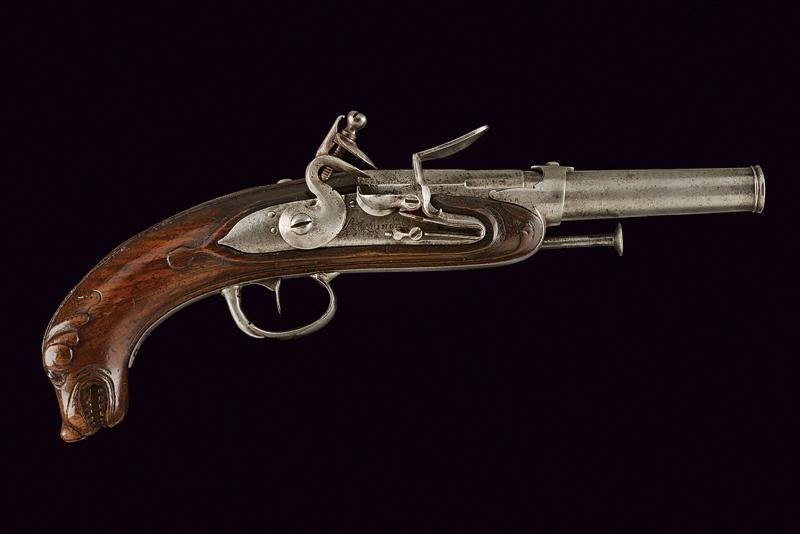 A 'Chien de mer' navy officer's flintlock pistol - Image 6 of 6