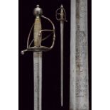 A very scarce 'Garde du Corps du Roy de Pologne' sword