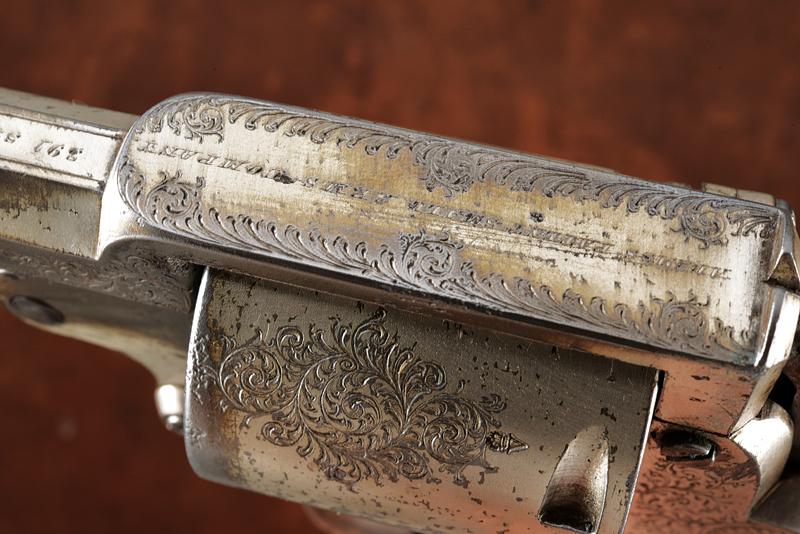 A rare cased Adams center fire revolver - Image 5 of 12