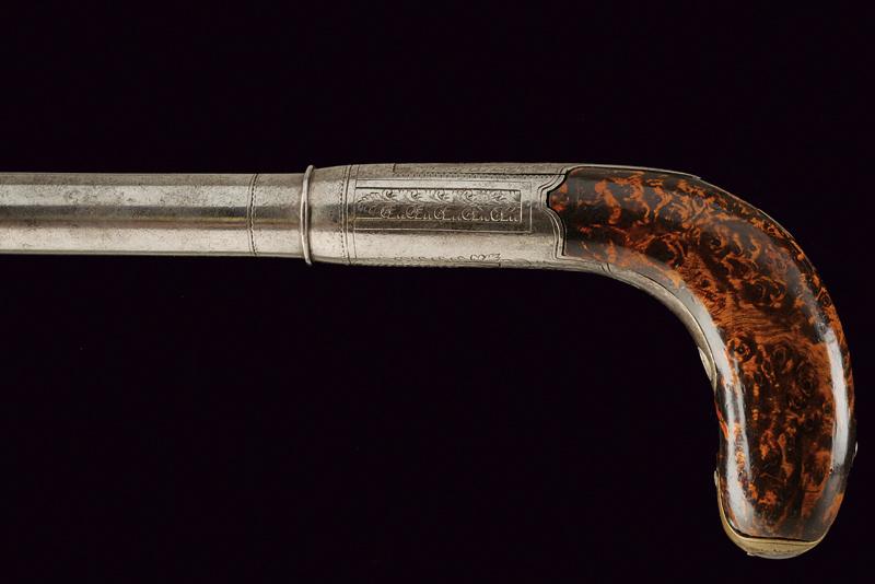 A fine percussion boxlock pistol by Lous Malherbe - Image 3 of 5