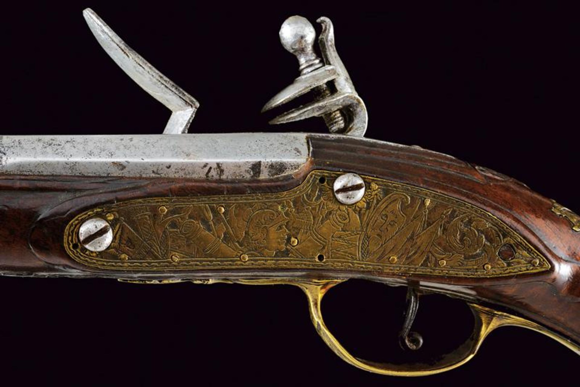 A flintlock pistol by Duina - Bild 5 aus 11