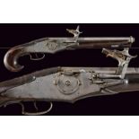 A very scarce short wheel lock gun