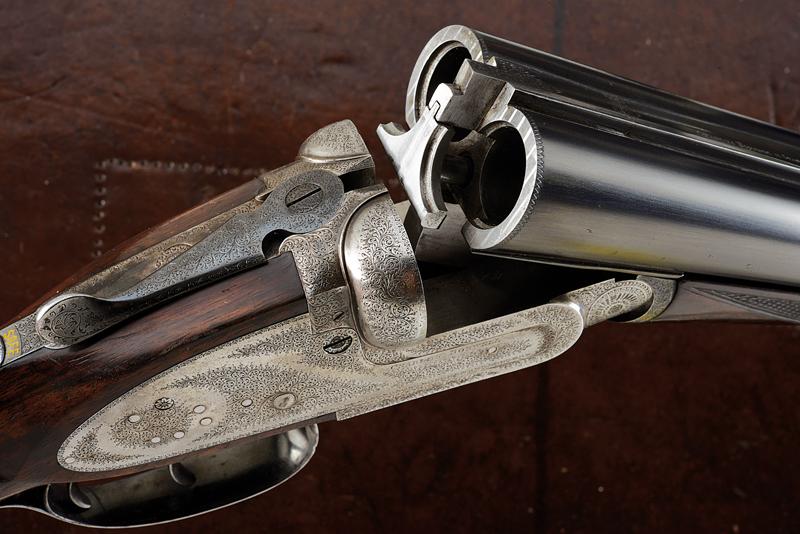 A Charles Boswell Mod. HH cased double-barreled shotgun - Image 15 of 19