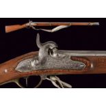 An 1844 model percussion gun
