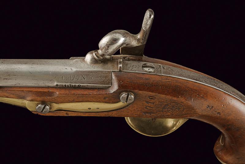 An 1822 T bis model percussion pistol - Image 3 of 6