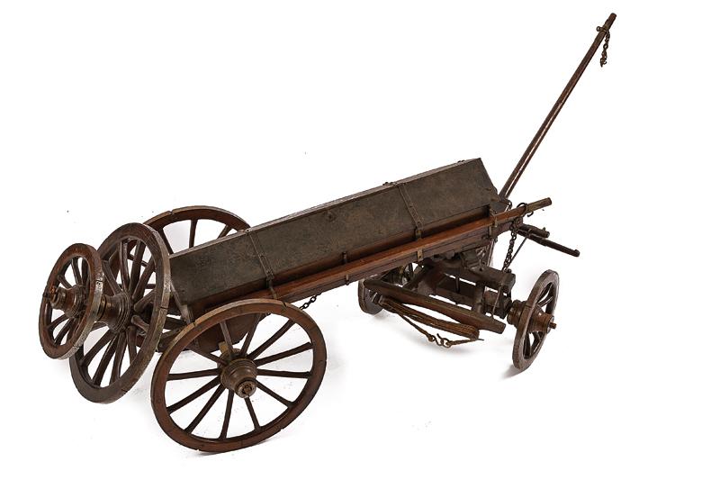 A marvelous model cannon on the Gribeauval system complete with its ammunition wagon and accessories - Image 3 of 9
