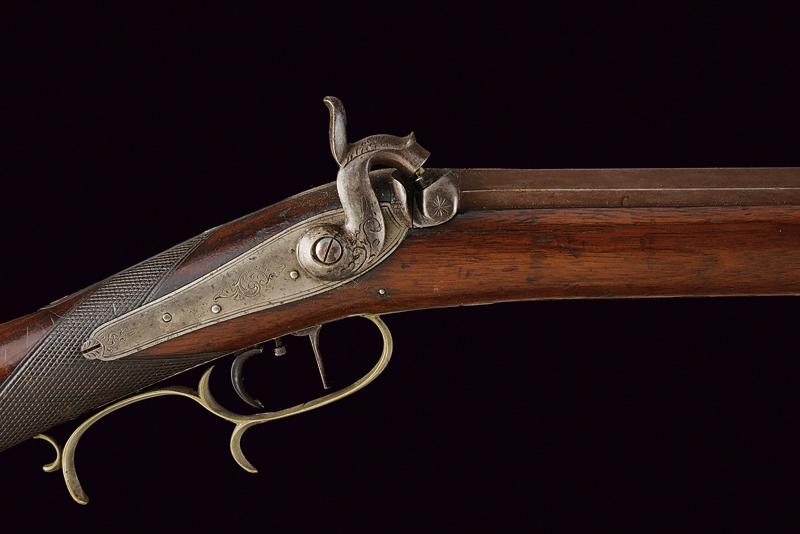 A percussion carbine by N. Lewis - Image 2 of 8