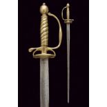 An infantry sword