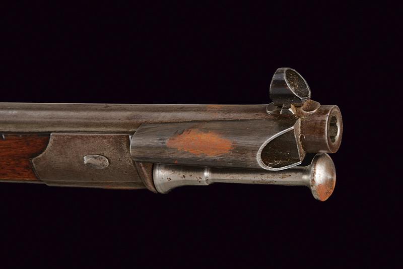 A 1851 model federal percussion carbine with diopter sight - Image 6 of 7