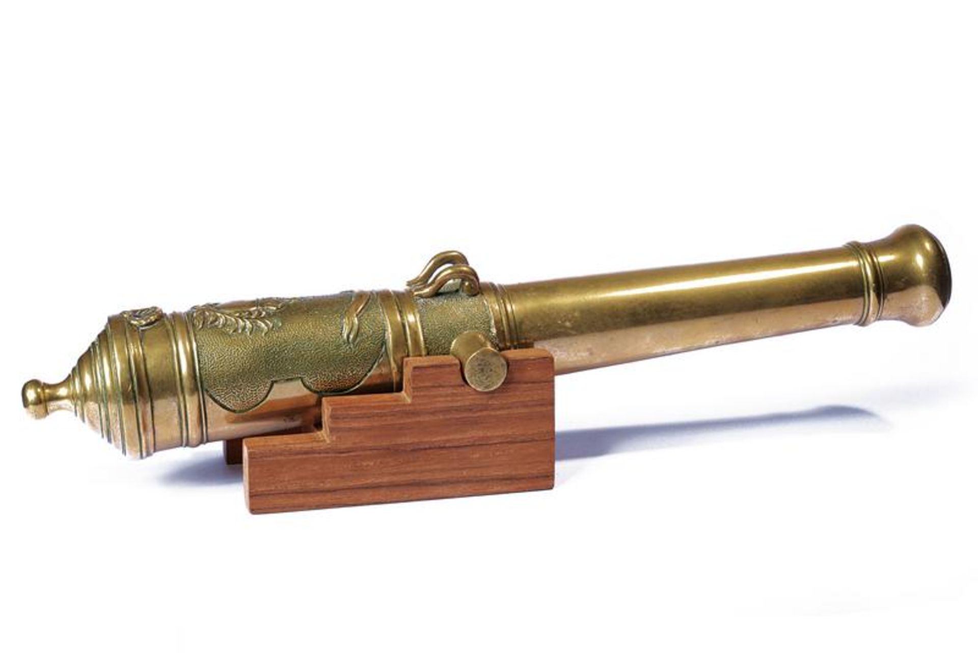 A bronze cannon model - Bild 3 aus 5