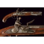 A 1763 model cavalry flintlock pistol