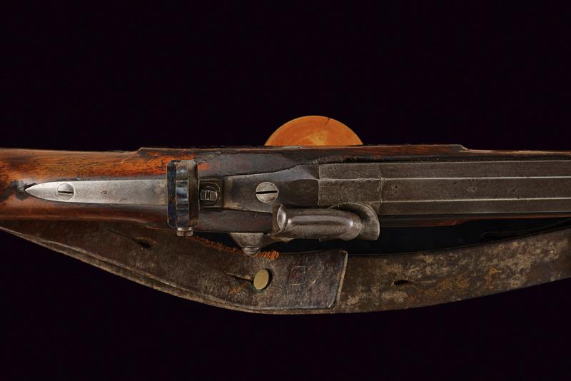 A 1851 model federal percussion carbine with diopter sight - Image 3 of 7