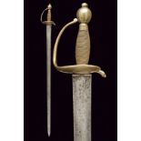 A cavalry sword