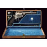 A rare cased Adams center fire revolver