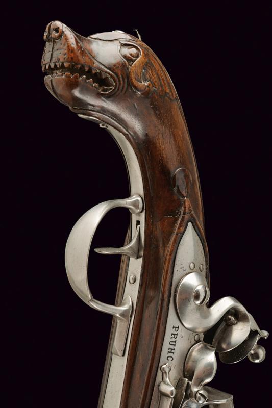 A 'Chien de mer' navy officer's flintlock pistol - Image 4 of 5