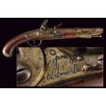 A 1763-66 cavalry flintlock pistol