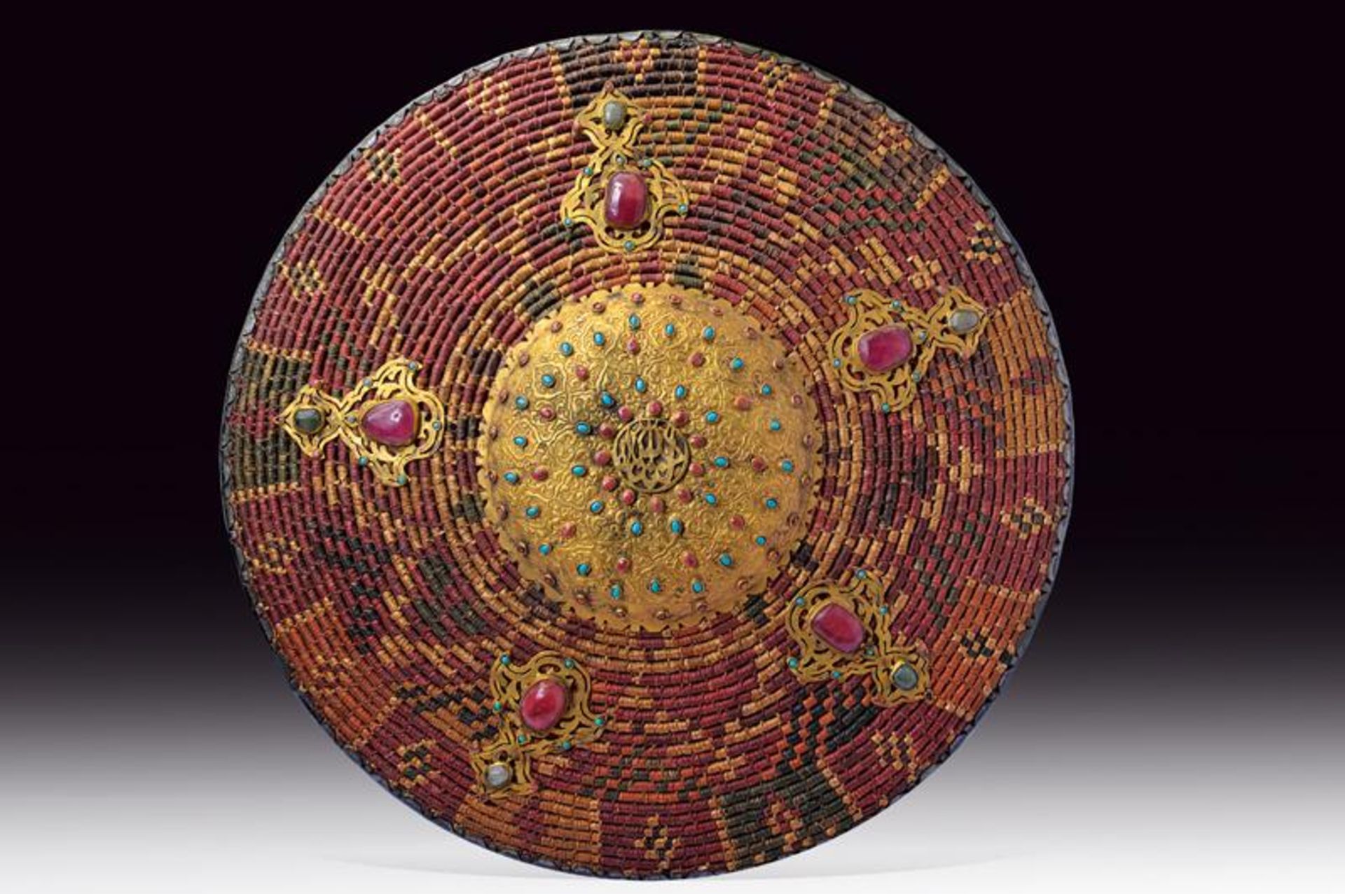 A fine and decorative kalkan shield