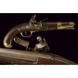 A 1763 model flintlock pistol, French Revolution period