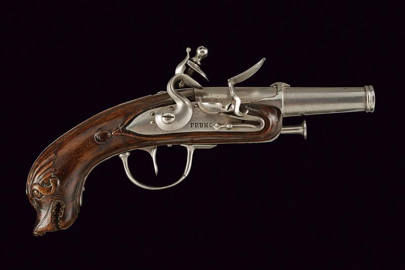 A 'Chien de mer' navy officer's flintlock pistol - Image 5 of 5