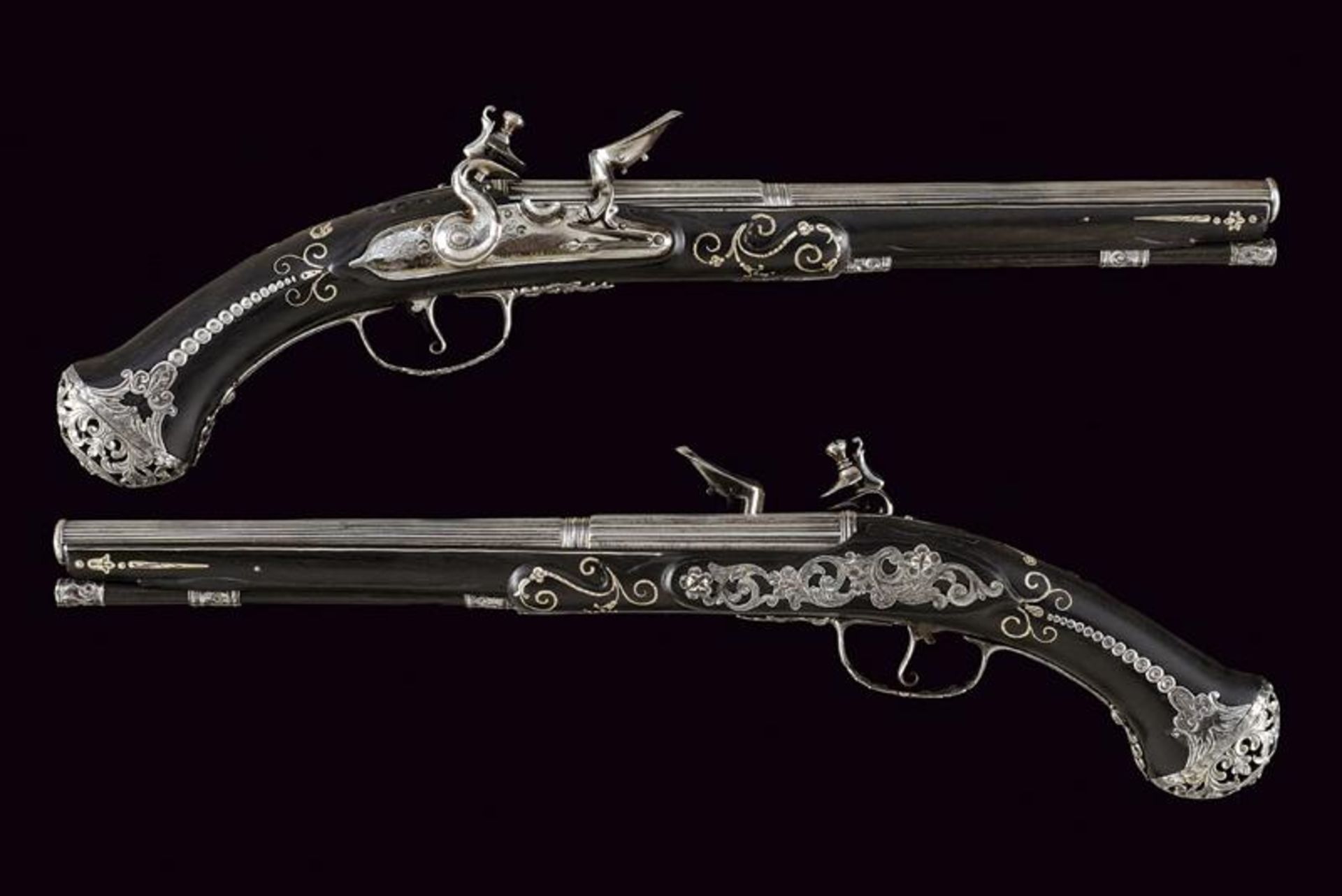 An important pair of flintlock pistols by Acqua Fresca - Bild 14 aus 16