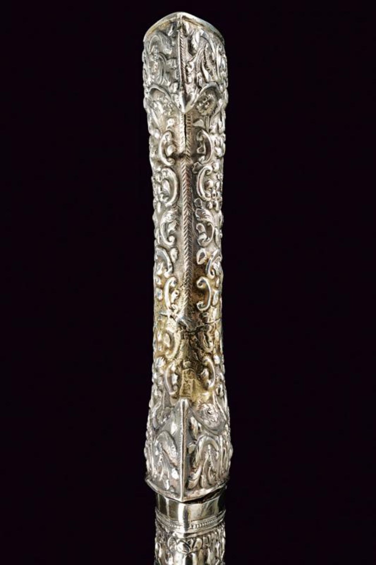 A silver mounted kandshar - Image 6 of 8