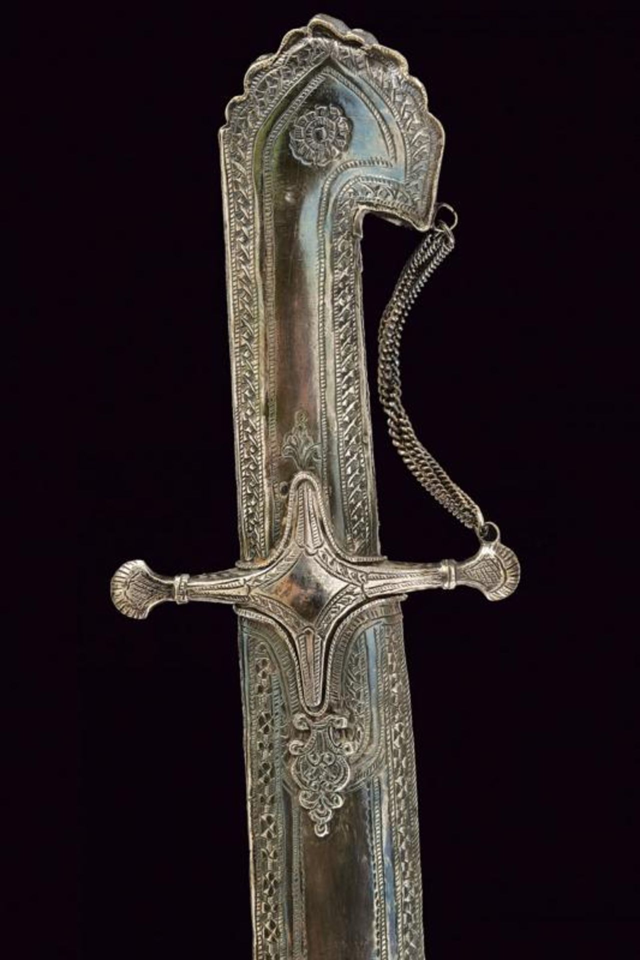 A silver mounted Saif - Bild 2 aus 7