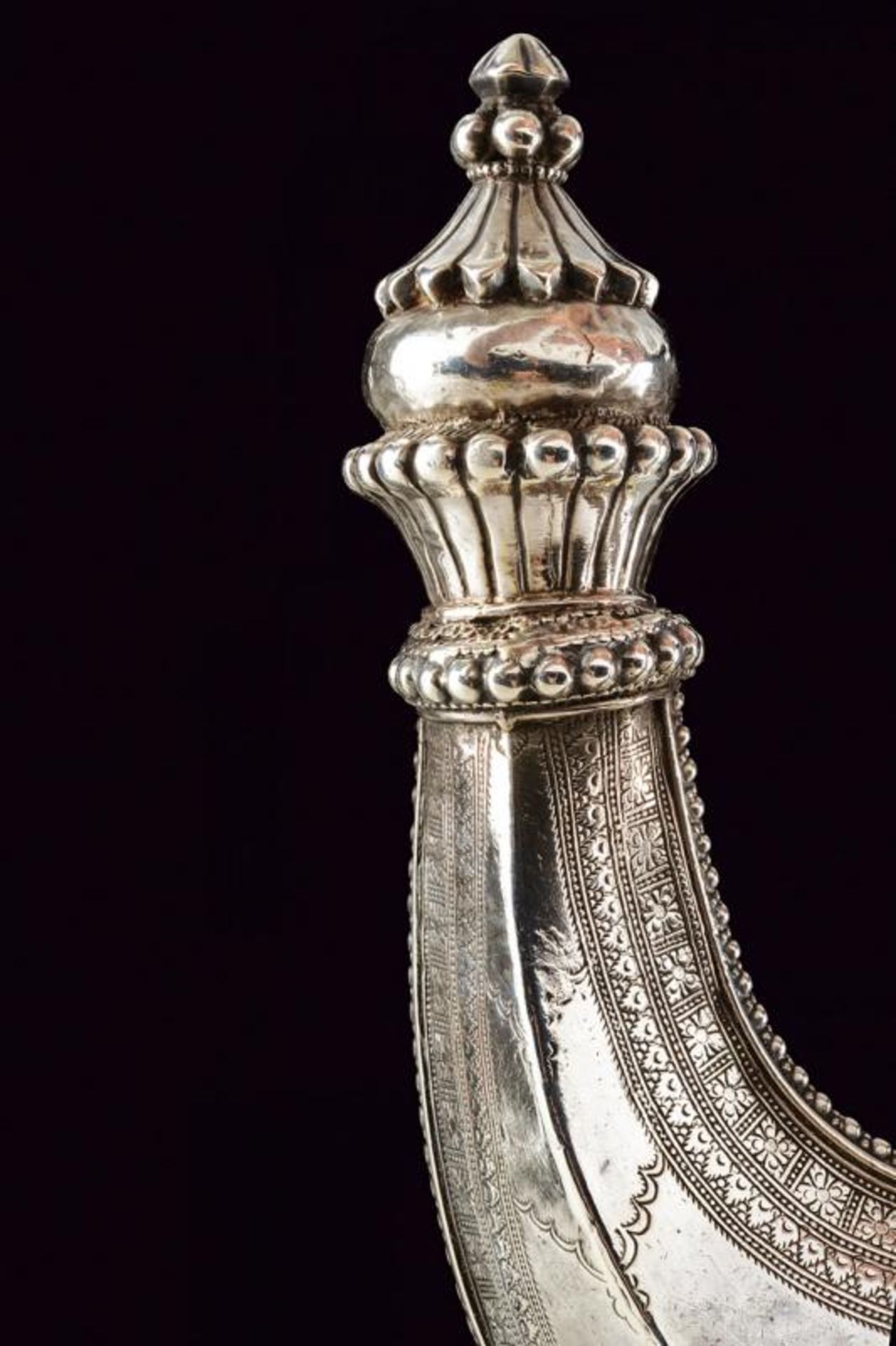 A silver mounted Jambiya - Bild 6 aus 8