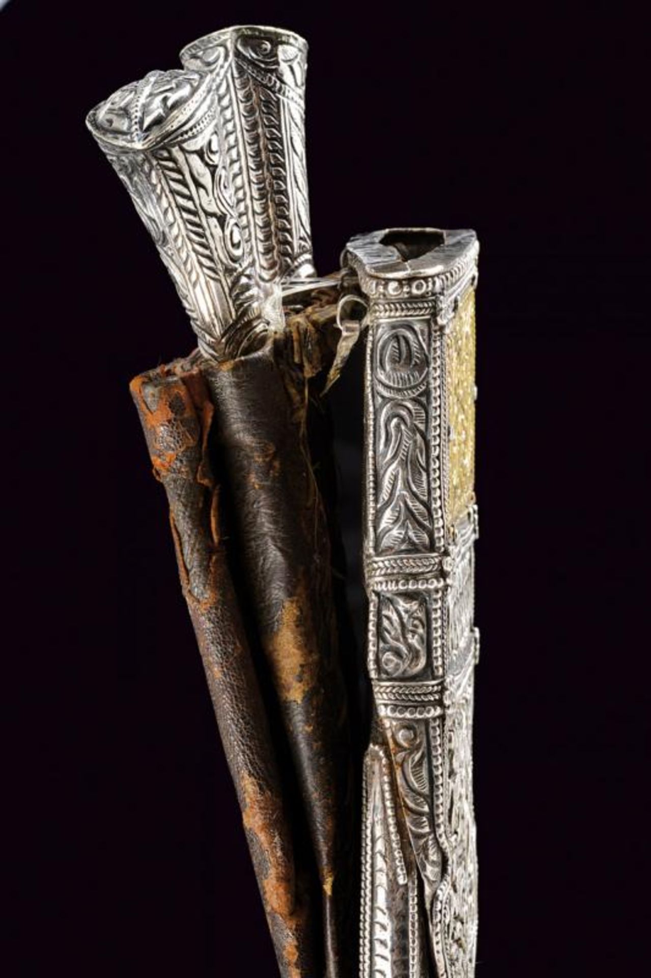 An exceptional silver mounted kukri - Image 6 of 13