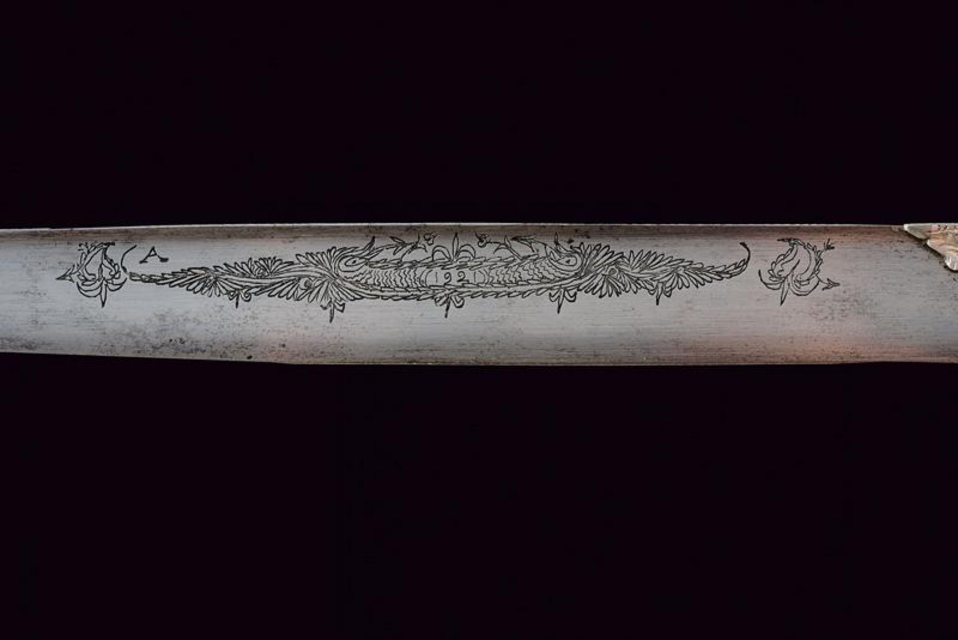 A very fine silver mounted knife - Image 6 of 9