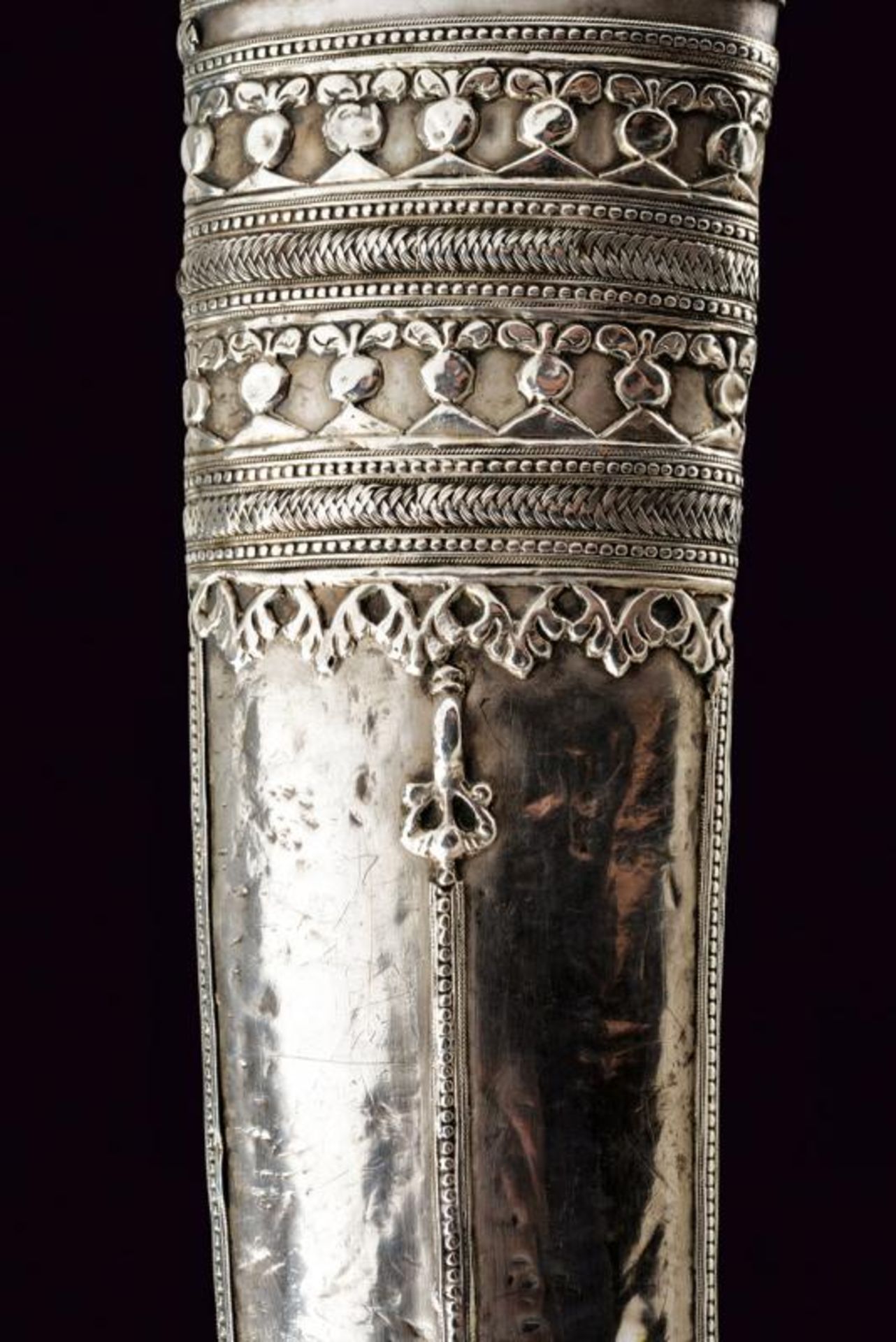 A silver mounted kandshar - Image 4 of 8