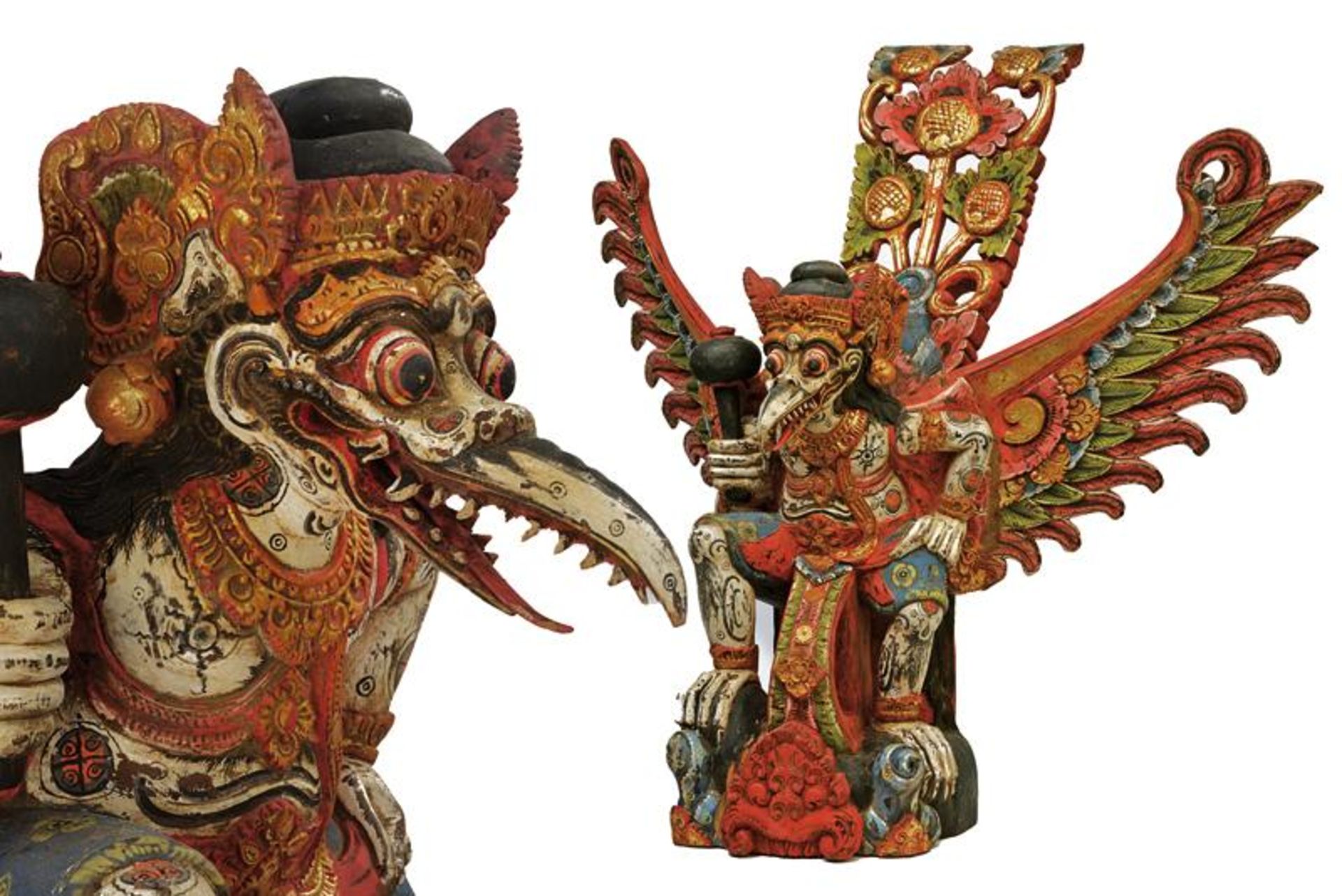 A kris stand depicting Garuda