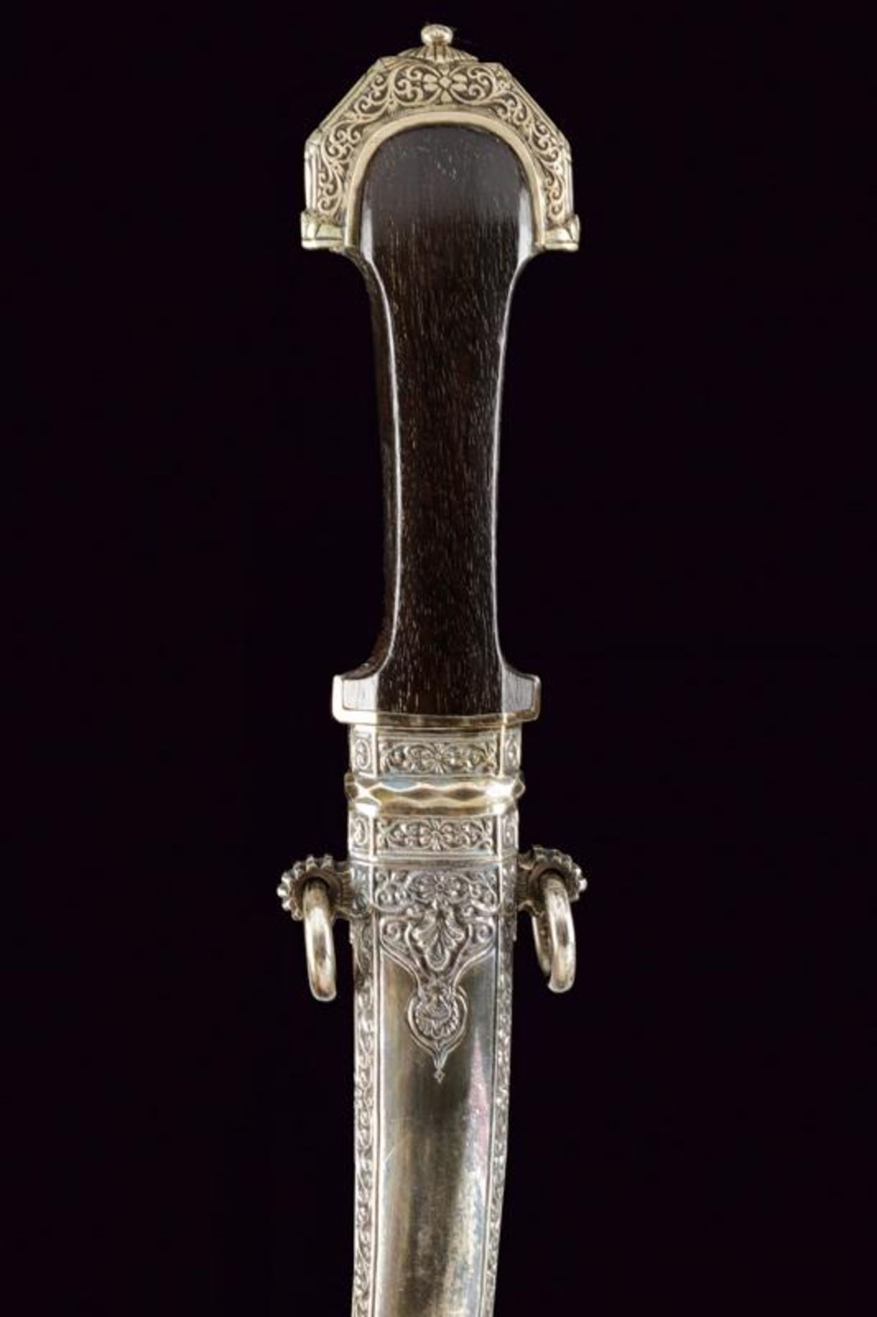 A silver mounted Koummiya - Bild 7 aus 8