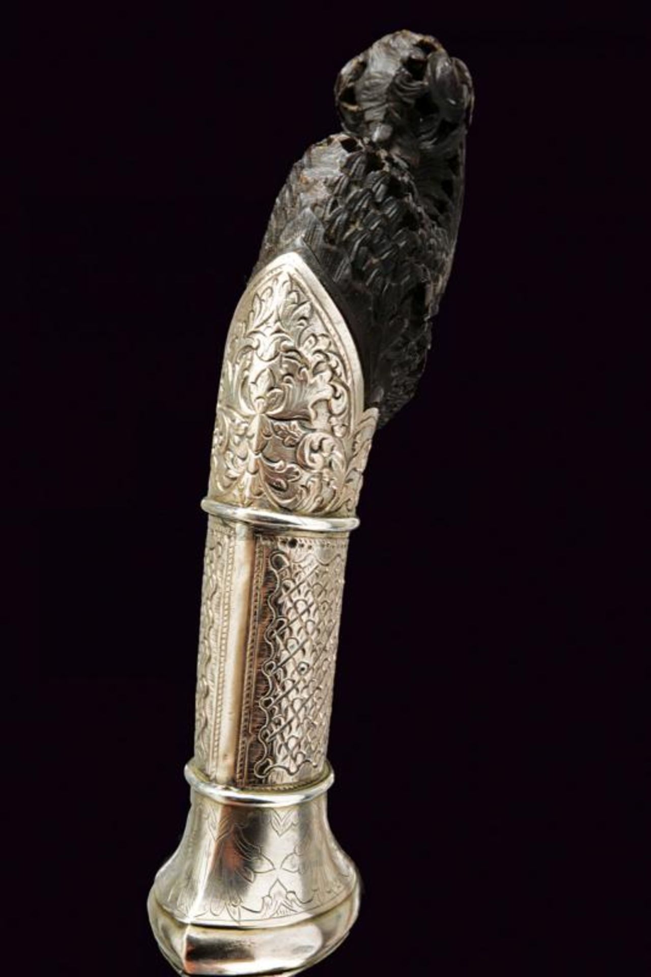 A silver mounted parang - Image 4 of 8