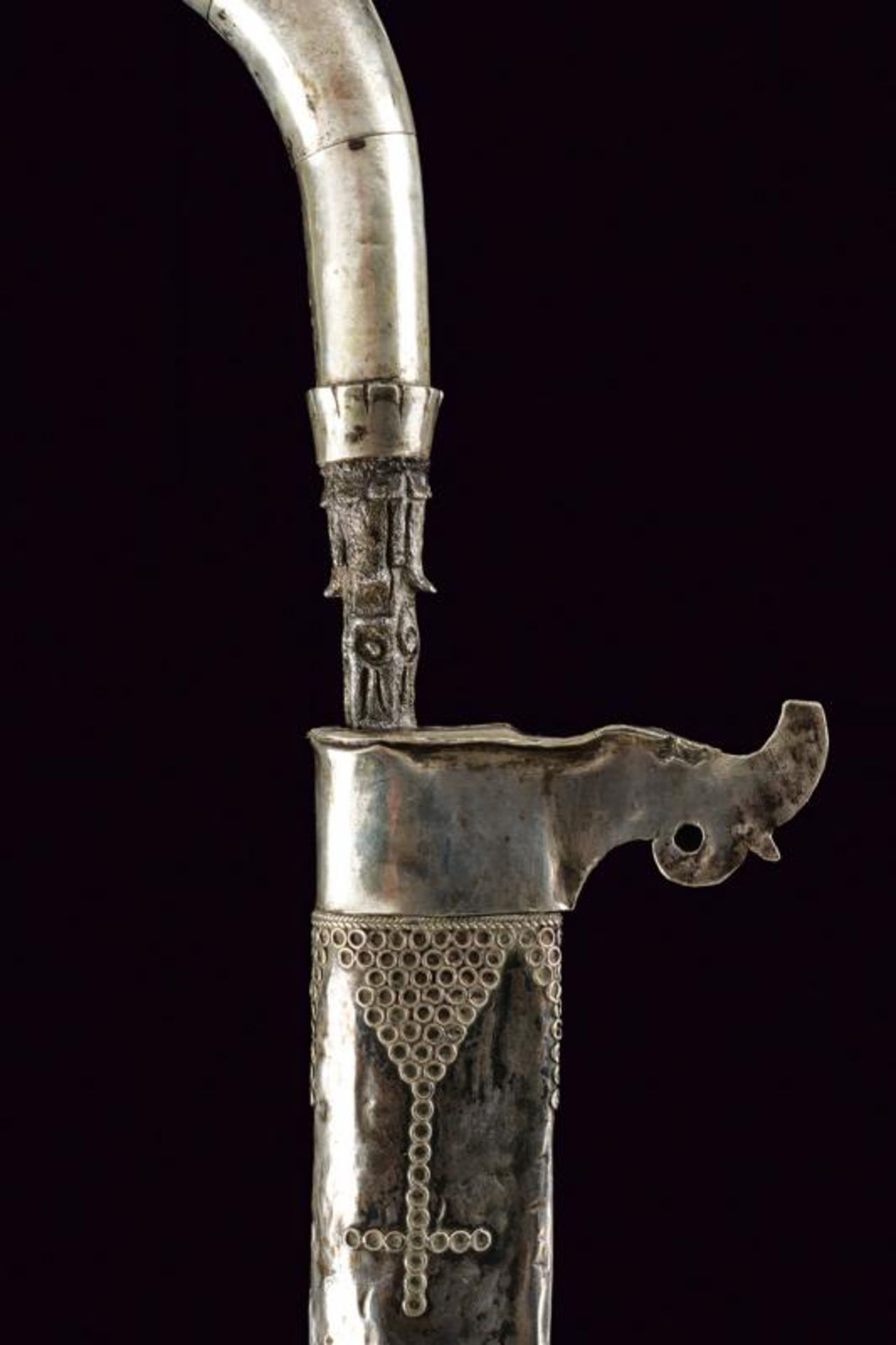 A silver mounted Lopa Petawaran - Image 2 of 4