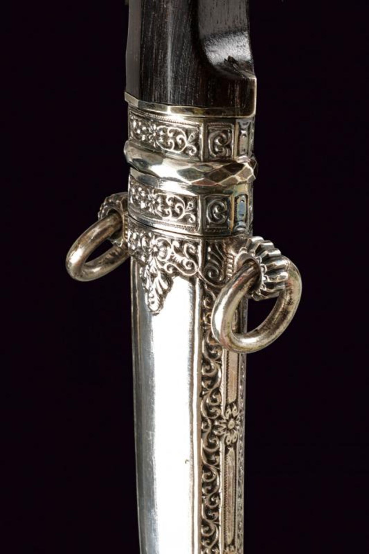 A silver mounted Koummiya - Bild 6 aus 8