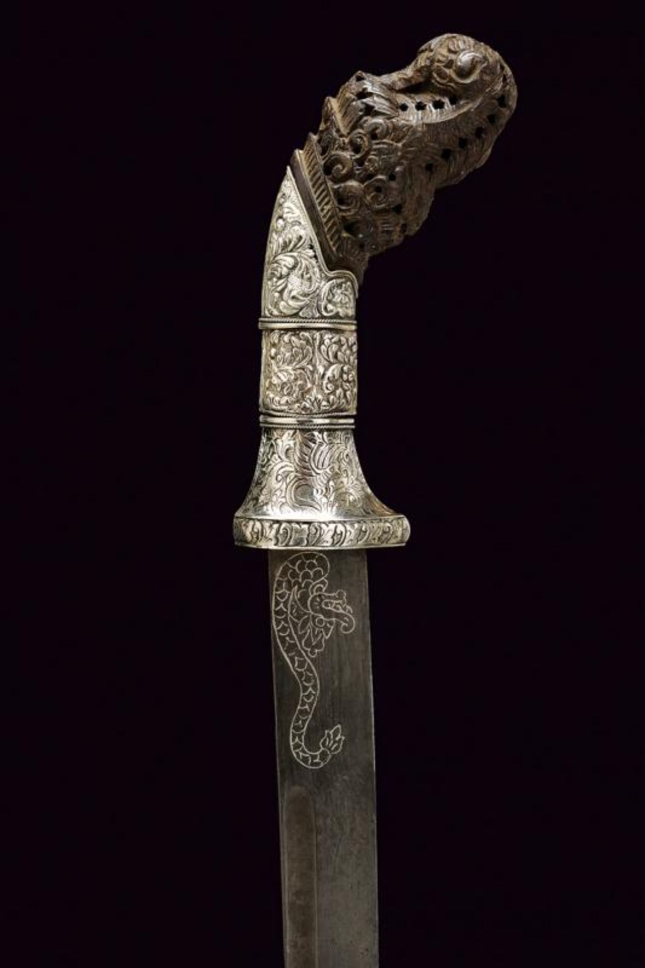 A silver mounted parang - Image 2 of 6