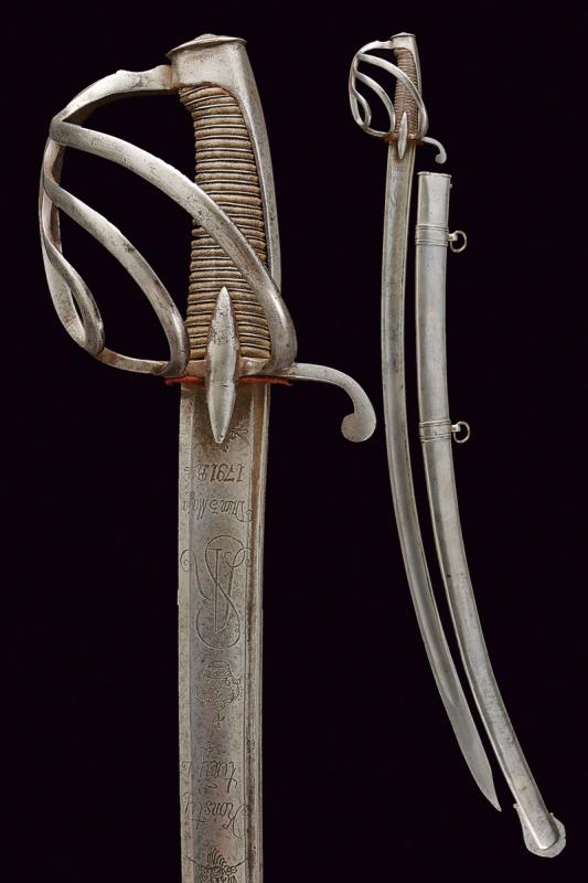 A rare AN IX model lancers officer's sabre