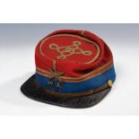 A very rare Confederate Louisiana 'Washington Artillery' Officer's Kepi