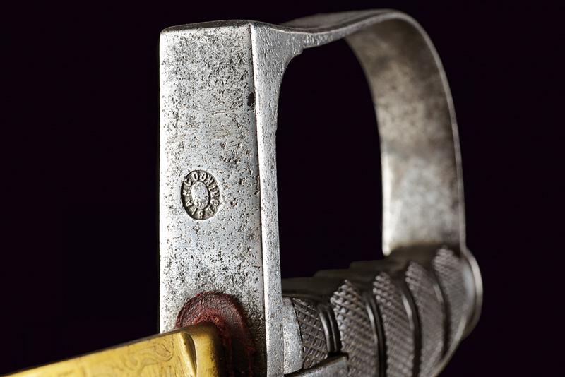 An 1855 model officer's sabre with beautiful blade - Image 6 of 9