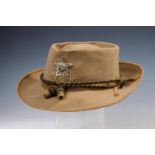 A Confederate Veteran's artillery slouch hat