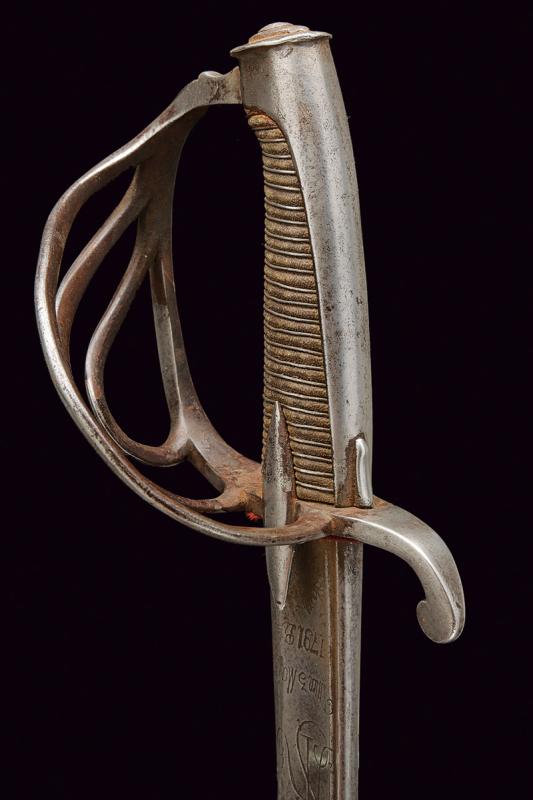 A rare AN IX model lancers officer's sabre - Image 3 of 6