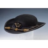 Infantry officer's 'Porkpie' hat