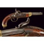 A 1842 model cavalry percussion pistol by Francotte