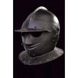 A blow-marked Savoyard helmet